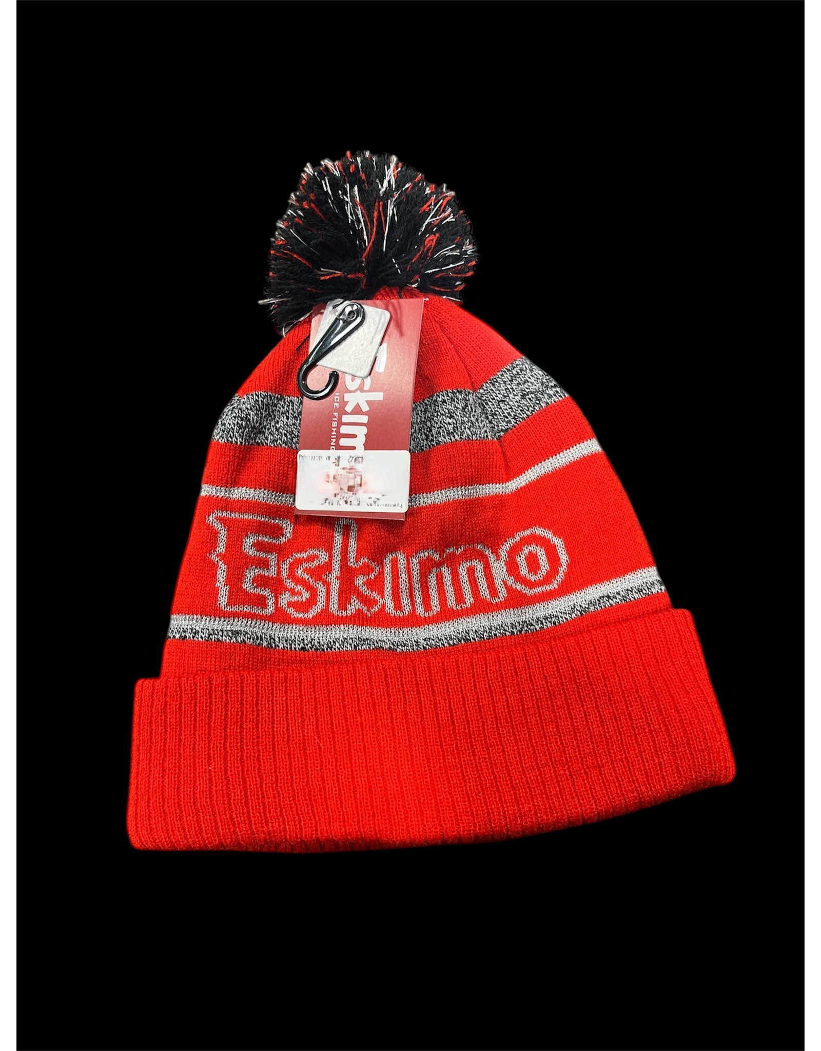 ESKIMO ESK REFLECTIVE POM TOQUES/HAT RED