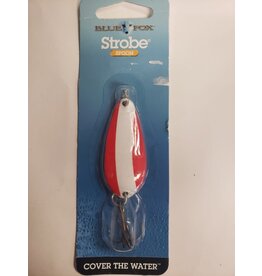BLUE FOX BF STROBE SPOON RED/WHITE 3/8oz