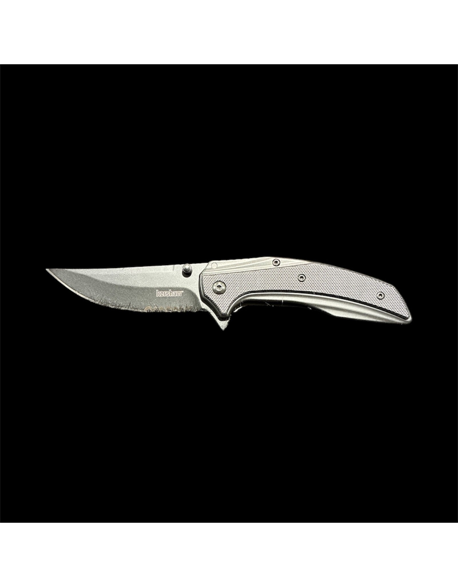 KERSHAW KER OUTRIGHT SERRATED BLACK FILDING KNIFE