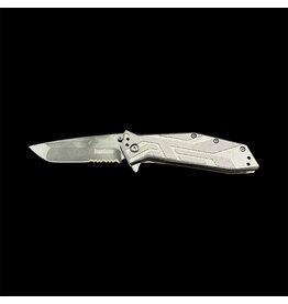 KERSHAW KER BRAWLER SERRATED BLACK FOLDING KNIFE
