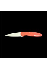 KERSHAW KER LEEK CANADIAN FOLD/FLIP RED (FLAG) / SS KNIFE