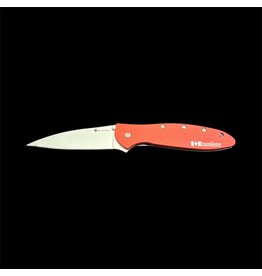 KERSHAW KER LEEK CANADIAN FOLD/FLIP RED (FLAG) / SS KNIFE