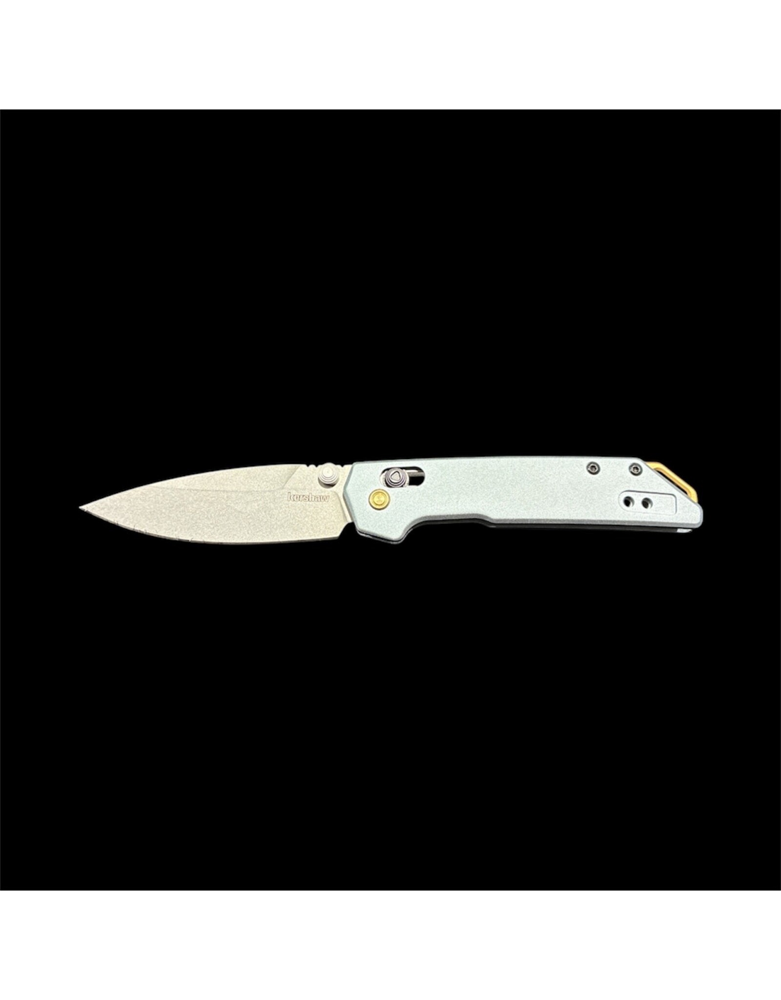 KERSHAW KER MINI IRIDIUM SILVER FOLDING KNIFE
