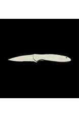 KERSHAW KER LEEK SERRATED BLACK FOLDING KNIFE