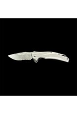 KERSHAW KER LATERAL FOLD/FLIP BLACK SERRATED KNIFE