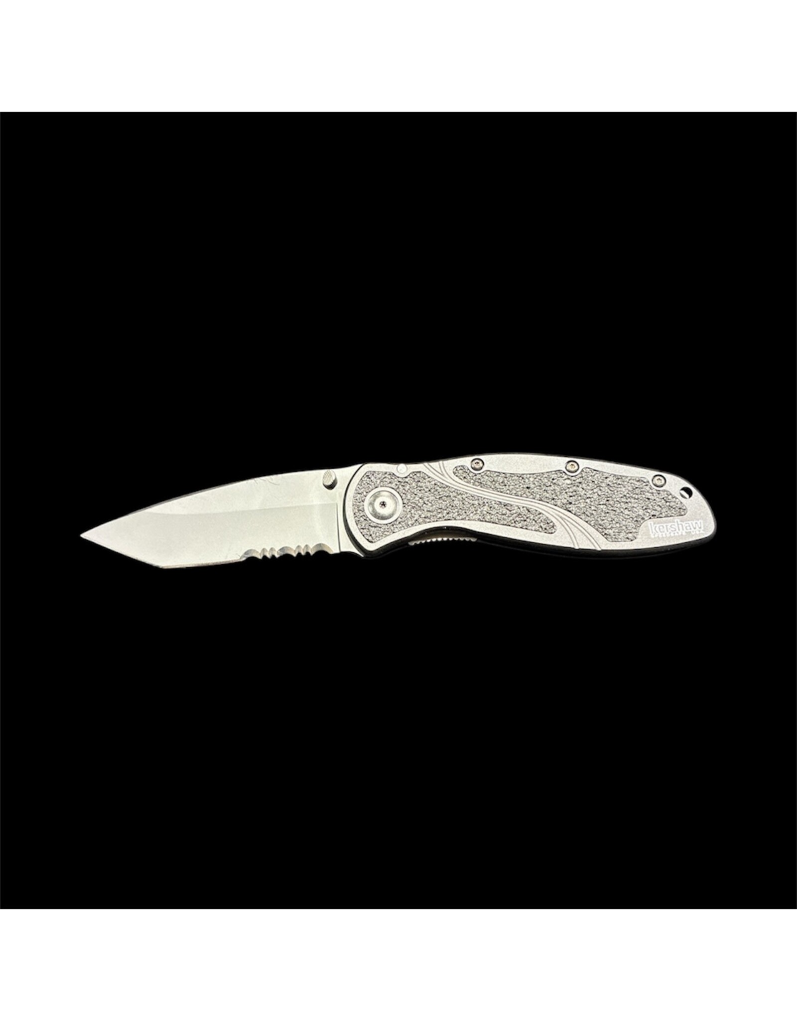 KERSHAW KER BLUR SERRATED BLACK FOLDING KNIFE