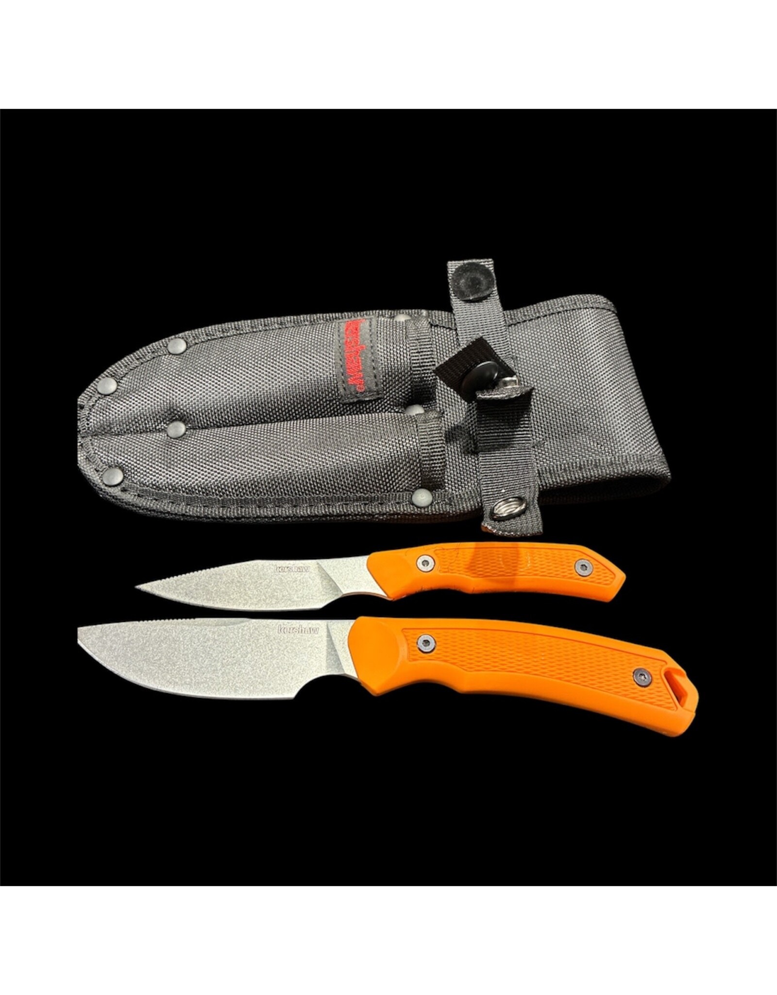 KERSHAW KER DESCHUTES COMBO FIXED KNIFE SET W/ SHEATH