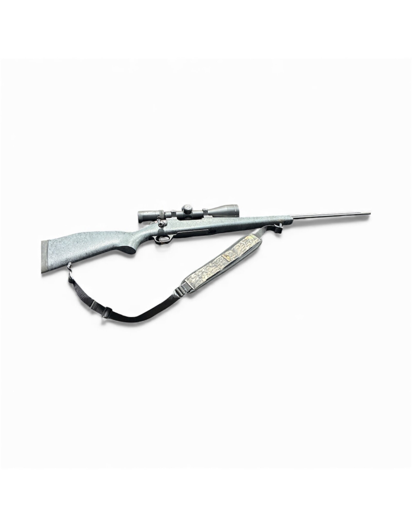 WEATHERBY USED WBY MARK V 257 WBY GREY SPIDER BOLT ACTION PKG W/ VORTEX VIPER 4-16X50