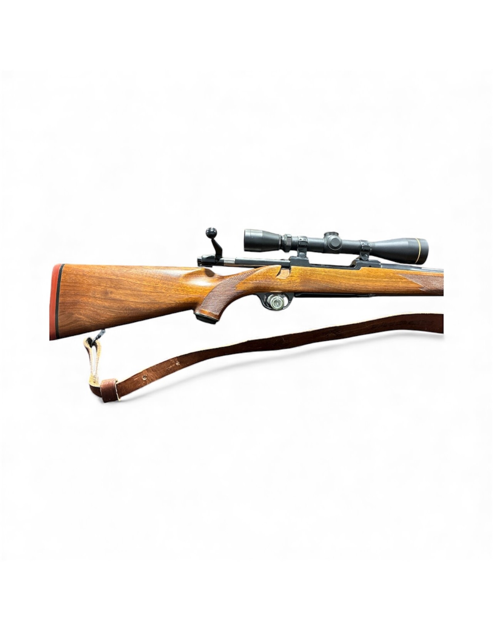 RUGER USED RUG M77 338WIN WOOD BOLT ACTION PKG W/ LEU VX-II 3-9X40 & SLING
