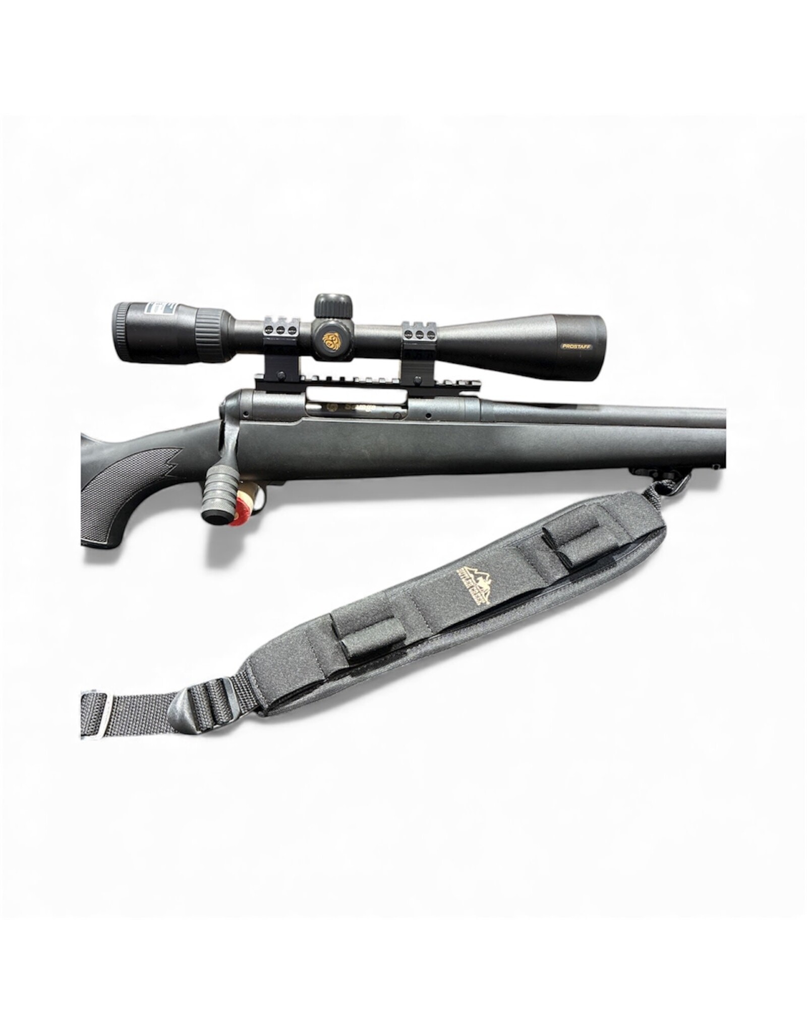 SAVAGE USED SAV 10 HB, 308WIN, BLACK SYN BOLT ACTION PKG W/ NIK PRO STAFF 4-12X40