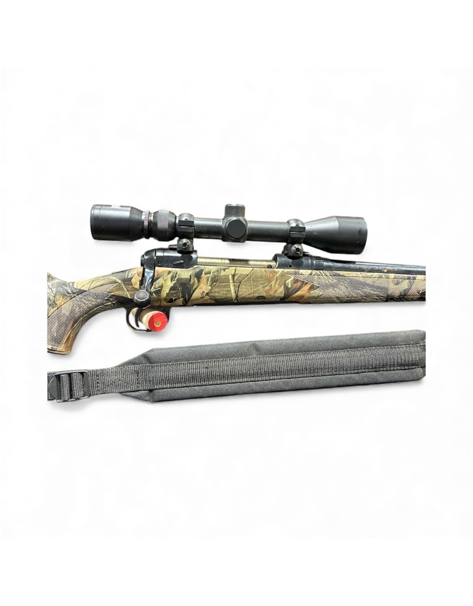 SAVAGE USED SAV 111 7MM SYNTHETIC CAMO BOLT ACTION PKG W/ BUSH 3-9X40