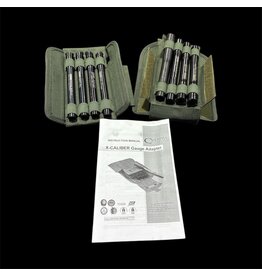 CHIAPPA CHIAP 20GA ADAPTER SET W/CASE , 4 INSERT (9MM / 357MAG / 45ACP / 410/45COLT)