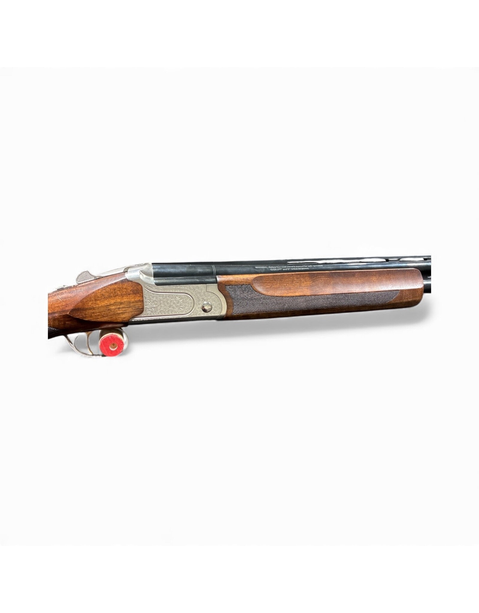 MOSSBERG USED MOSS SUPER SPORT GOLD RESERVE12GA 30" WOOD OVER/UNDER W/ HARD CASE AND CHOKES