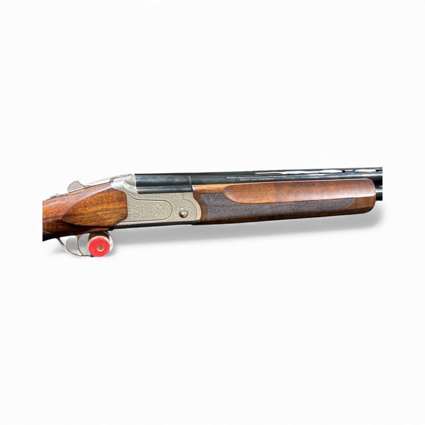 MOSSBERG USED MOSS SUPER SPORT GOLD RESERVE12GA 30" WOOD OVER/UNDER W/ HARD CASE AND CHOKES