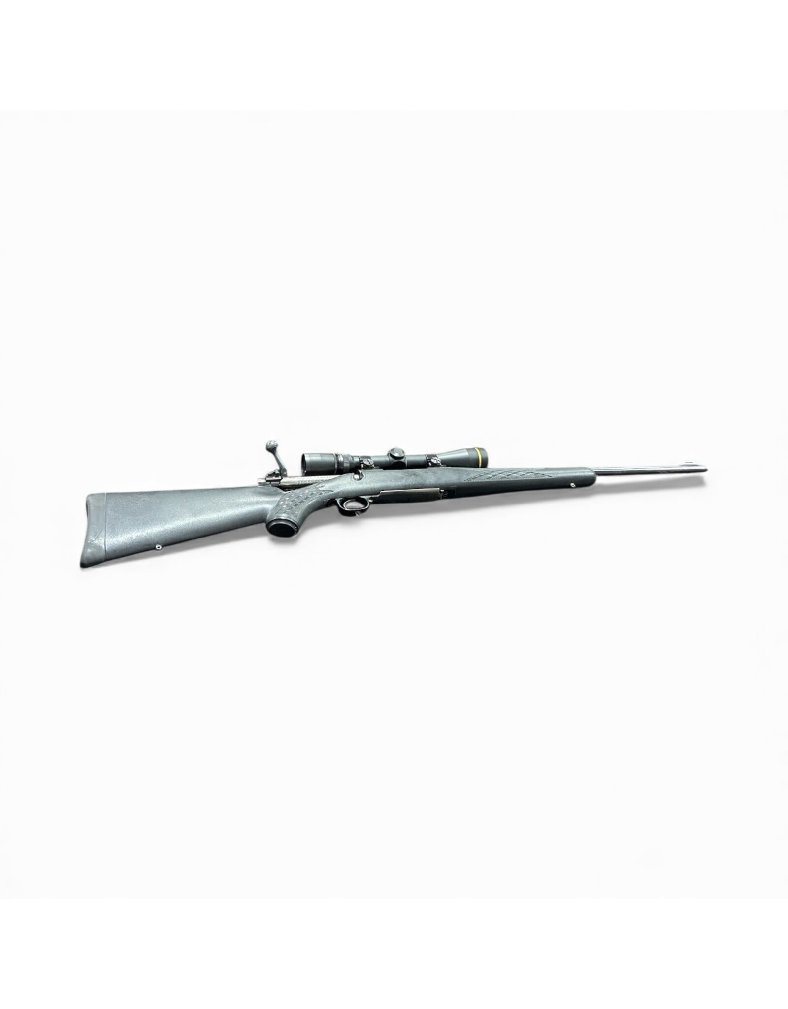 WINCHESTER CONSIGN WIN 70 270WIN SYN BLACK BOLT ACTION W/ ORIG WOOD STOCK & LEUPOL VX3 3-9X40N SCOPE