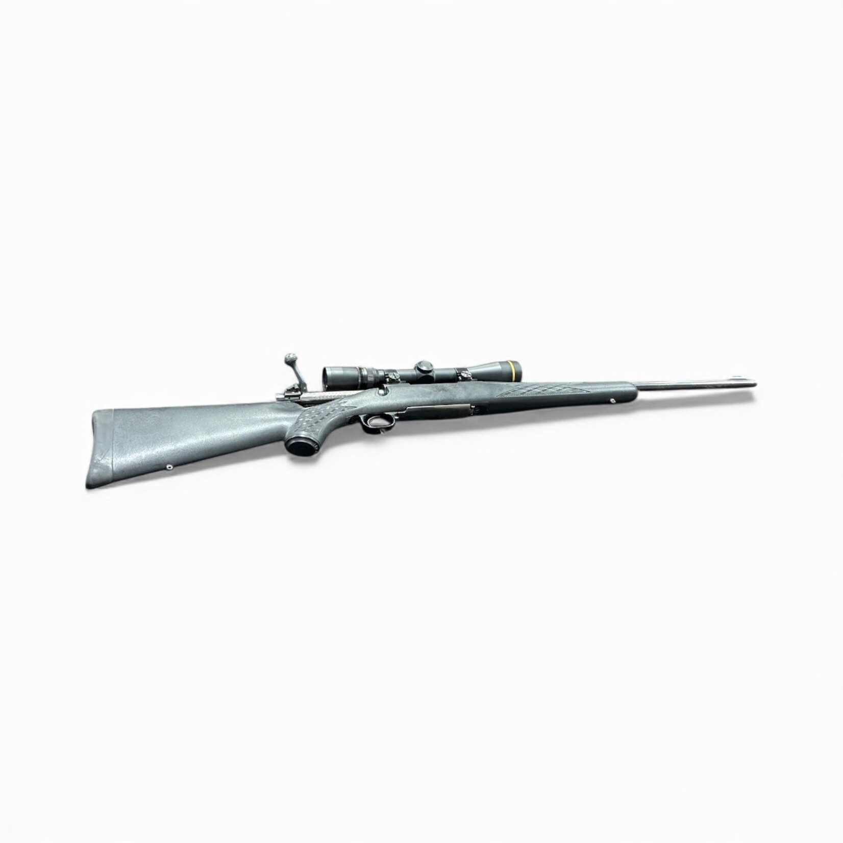 WINCHESTER CONSIGN WIN 70 270WIN SYN BLACK BOLT ACTION W/ ORIG WOOD STOCK & LEUPOL VX3 3-9X40N SCOPE