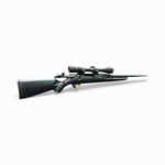 RUGER CONSIGN RUGER AMERICAN 7MM-08 REM BLACK SYN PKG W/ BUSH ELITE 3-9X40