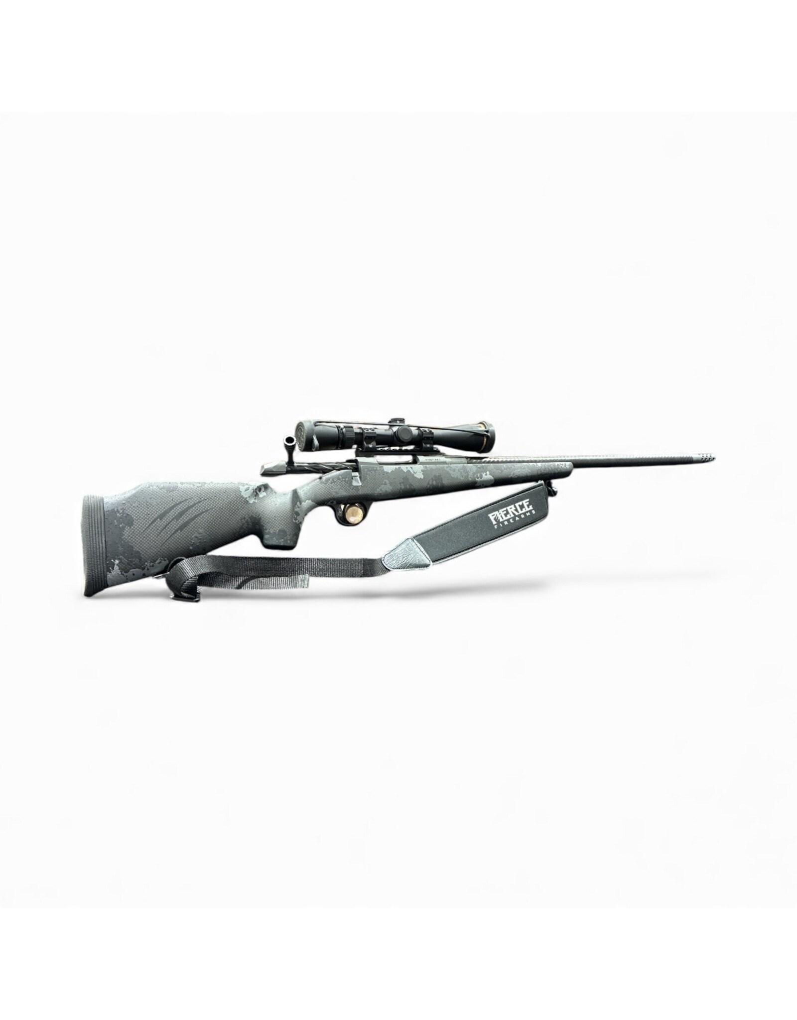 FIERCE CONSIGN FIERCE FURY 6.5 CREEDMOOR BOLT ACTION PKG W/ LEU VX-3HD 4.5-14X40 , SLING, SOFT TAC GUN CASE