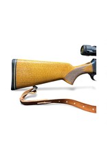 BROWNING CONSIGN BROWN BAR 338 WIN WOOD SEMI AUTO W/ VOR VIPER 3-9X40 SCOPE, LEATHER SLING, 3 BOXES OF AMMO AND 1 BOX OF BRASS