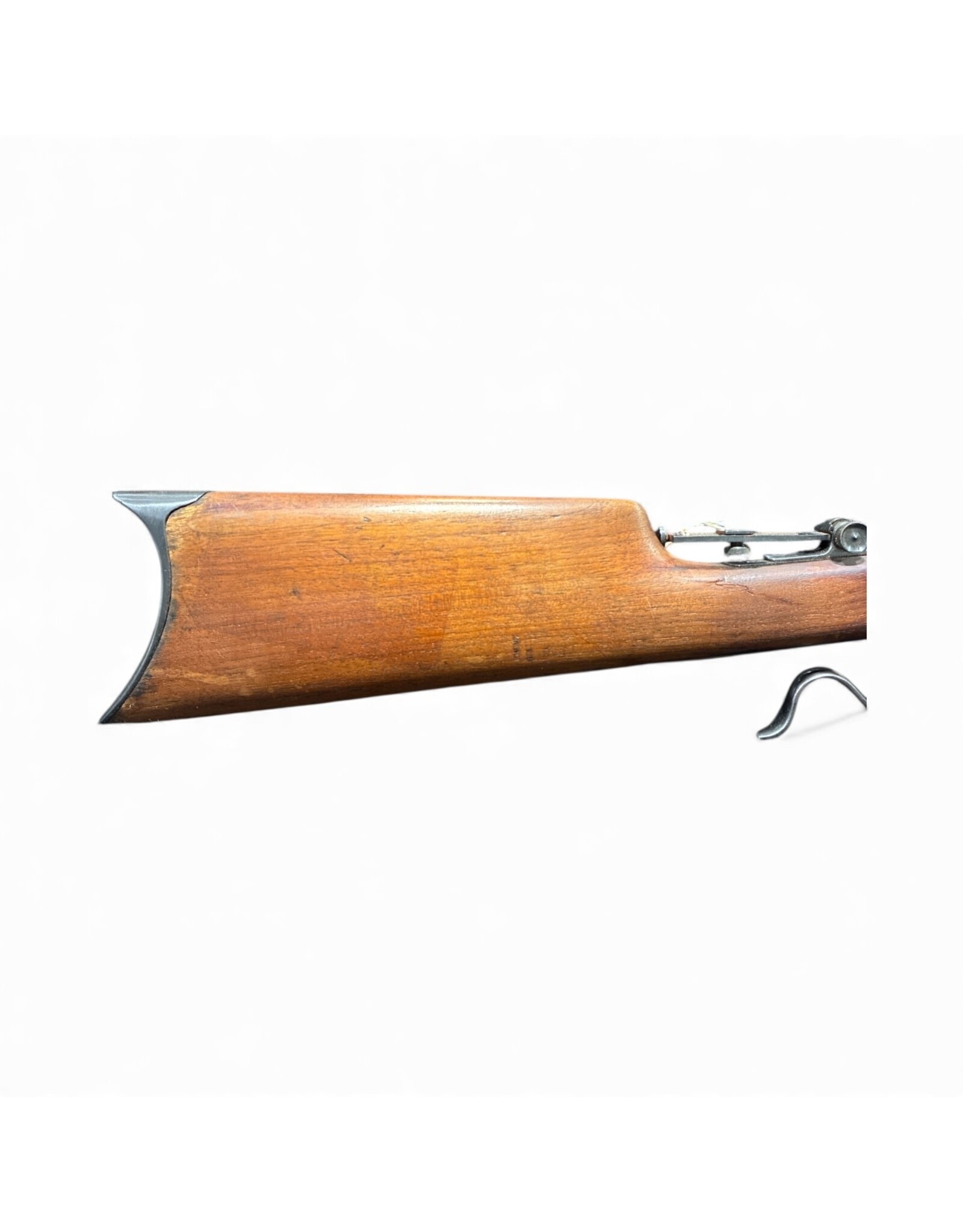 STEVENS CONSIGN STEVEN A&T CO RANGE MODEL 22LR WOOD LEVER DROP ACTION W/ SIGHTS (CRACKED STOCK)