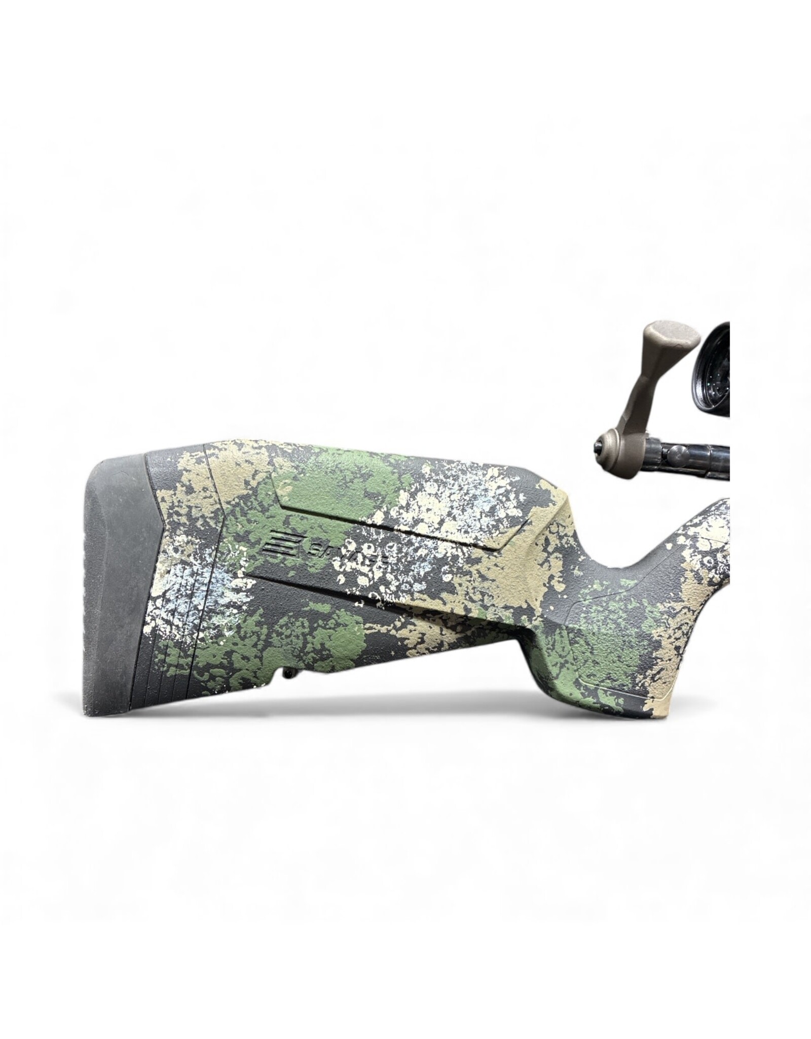 SAVAGE USED SAV AXIS II PRO 30-06SPRG CAMO BOLT ACTION PKG W/ BURRIS FULLFIELD 3-12X56 & RAIL