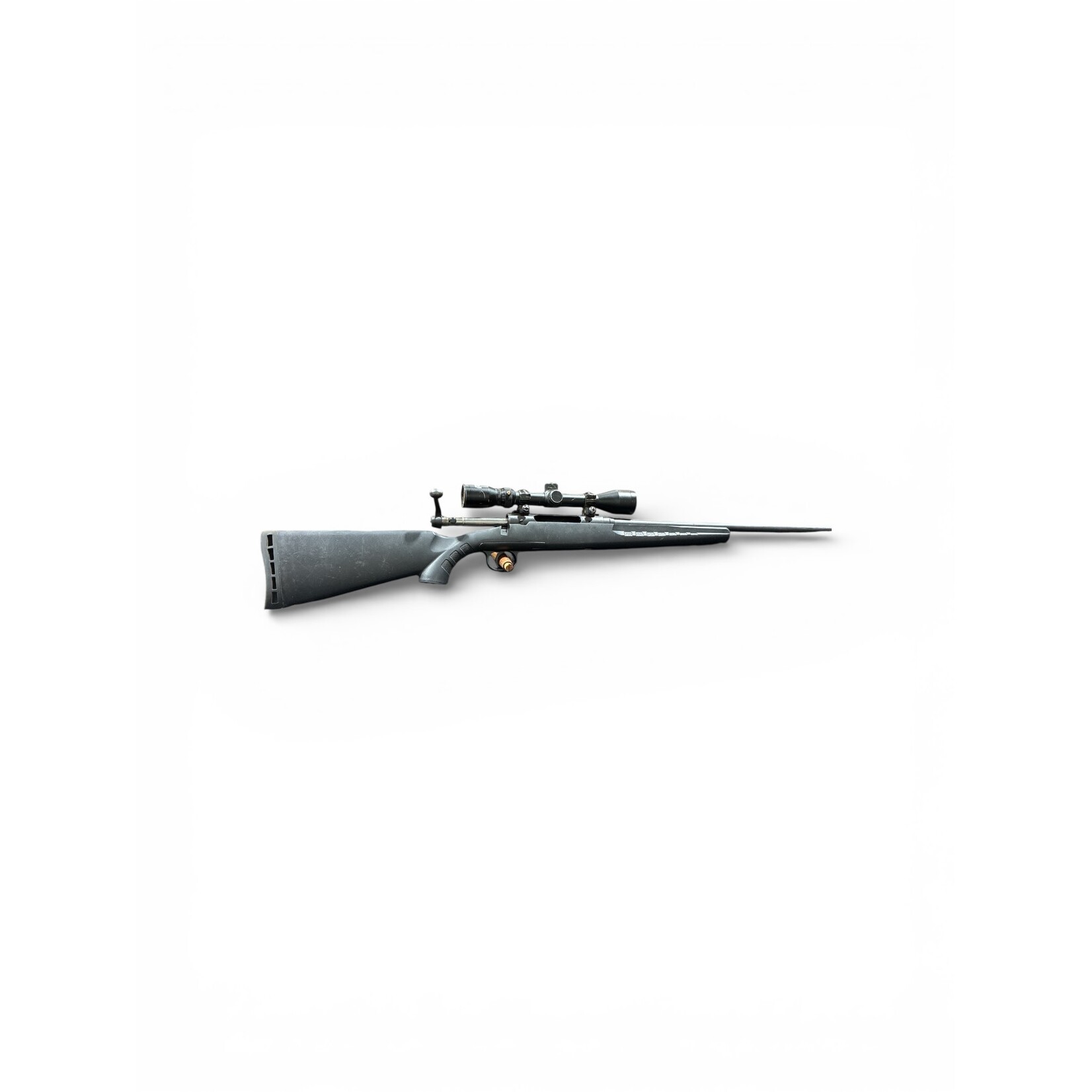 SAVAGE USED SAV AXIS XP 270WIN BLACK, BOLT ACTION PKG W/ BUSH 3-9X40