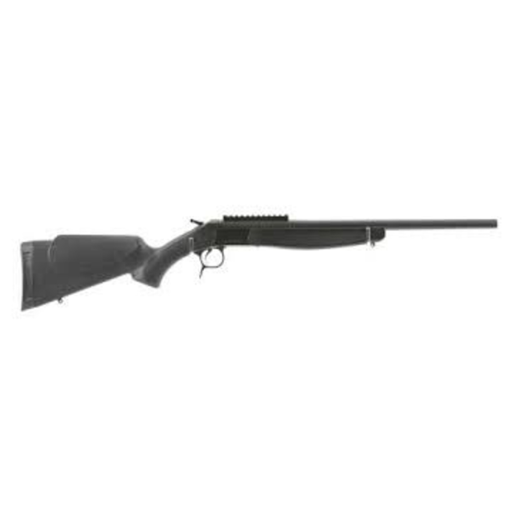 CVA CVA SCOUT COMPACT 243WIN  20" SINGLE SHOT BLK BREAK BARREL W/ RAIL BASE