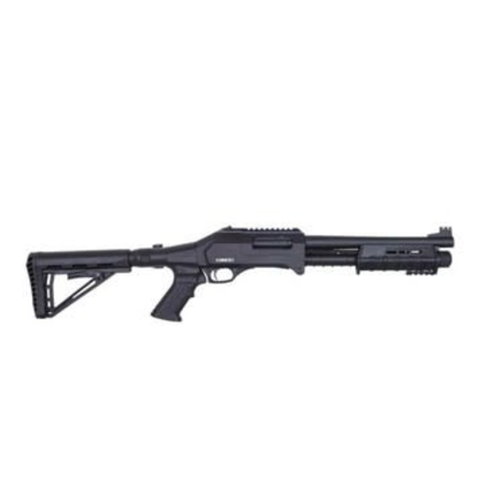 CANUCK CAN ENFORCER 2 , 12GA 12" BLACK , FOLDING, PUMP ACTION
