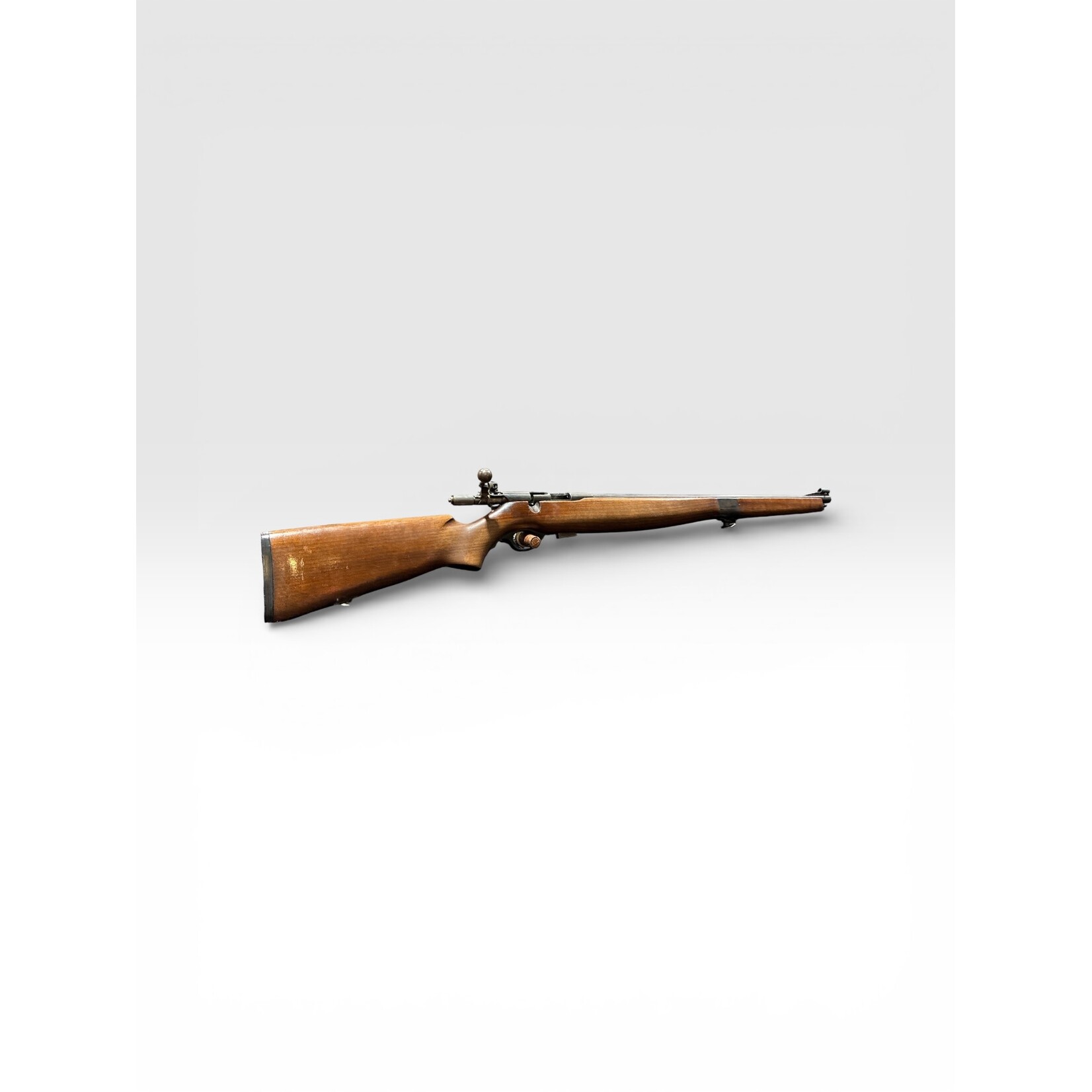 MOSSBERG USED MOSS 42M 22 L,S,LR FULL WOOD STOCK SINGLE BOLT ACTION