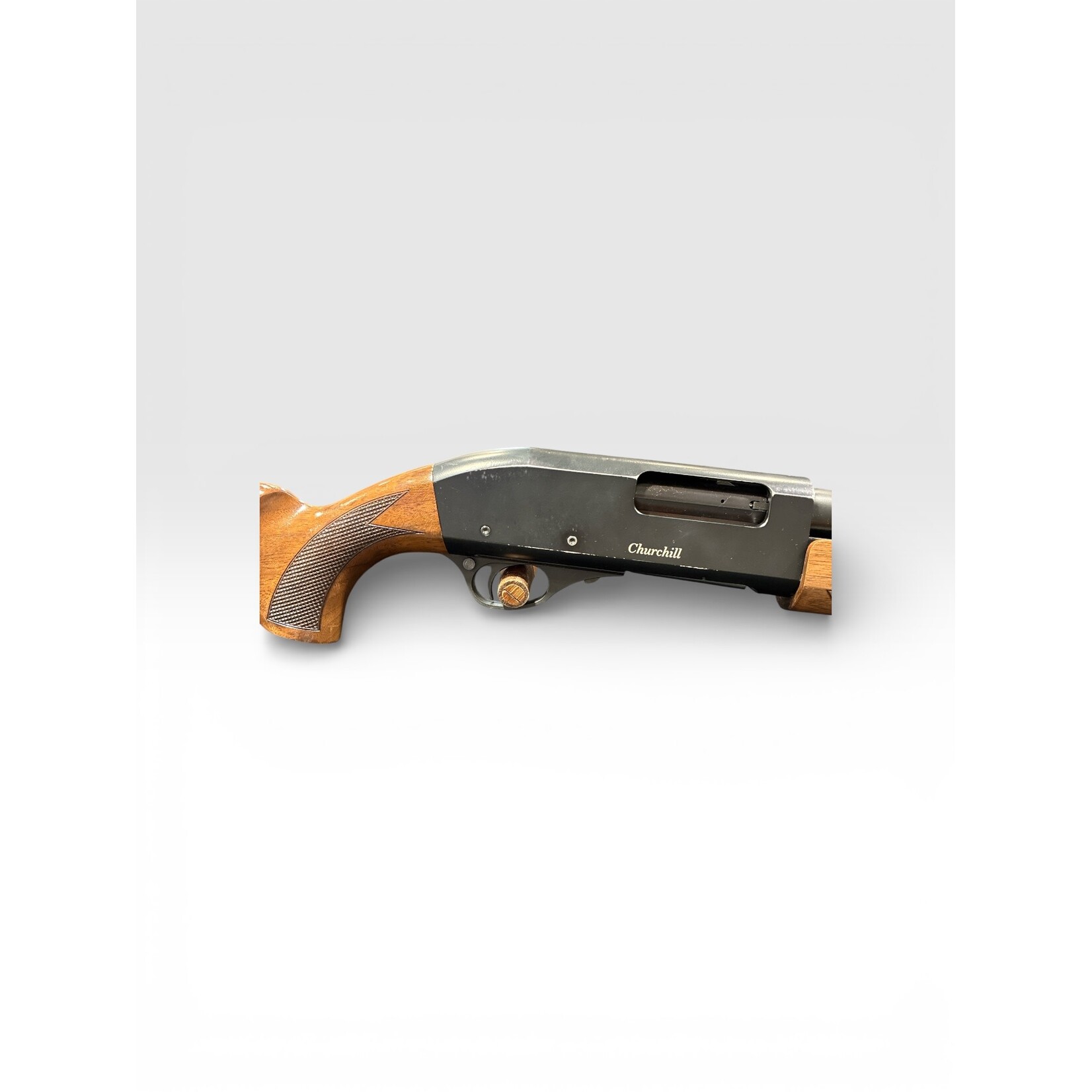 CHURCHILL USED CHURCHILL DEF 12GA WOOD PUMP ACTION