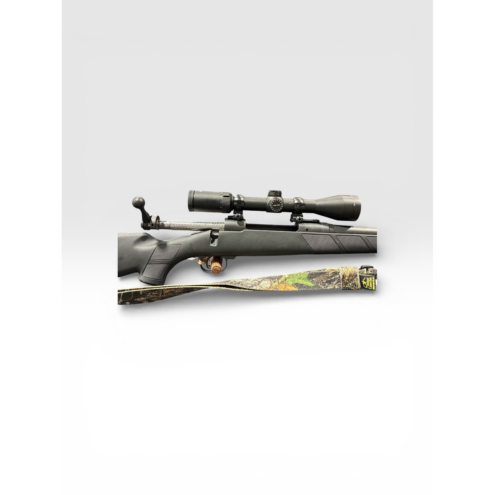 SAVAGE USED SAV 111 7MM SYNTHETIC CAMO BLACK BOLT ACTION PKG W/ WEAVER 3-9X40