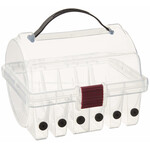 PLANO PLANO STOWAWAY LEADER SPOOL CLEAR BOX (HOLDS UP TO 6 SPOOLS)