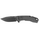KERSHAW KER CANNONBALL BLKWASH/GREY FOLDING KNIFE