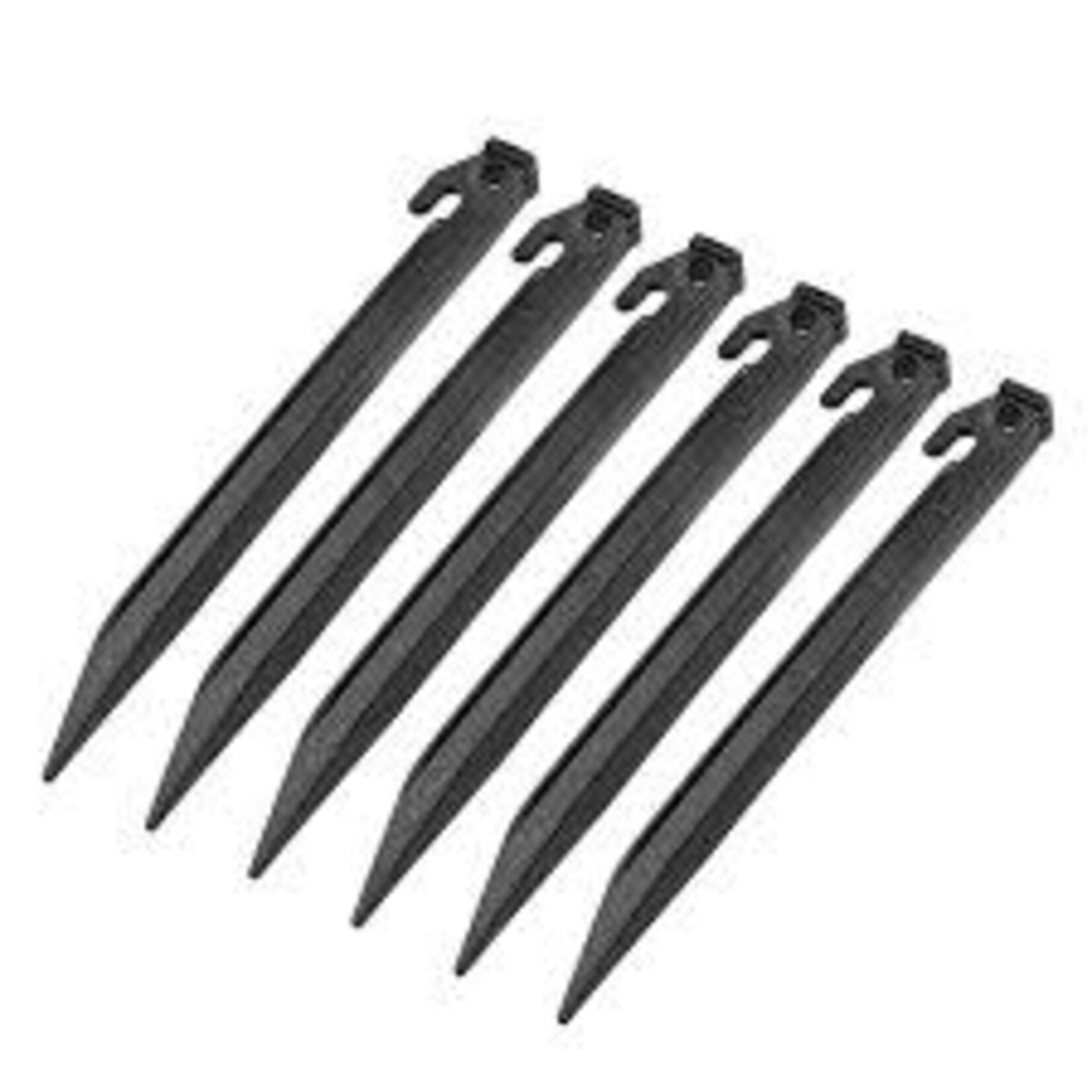 NO NAME TIE DOWN PEGS BLACK 10PK