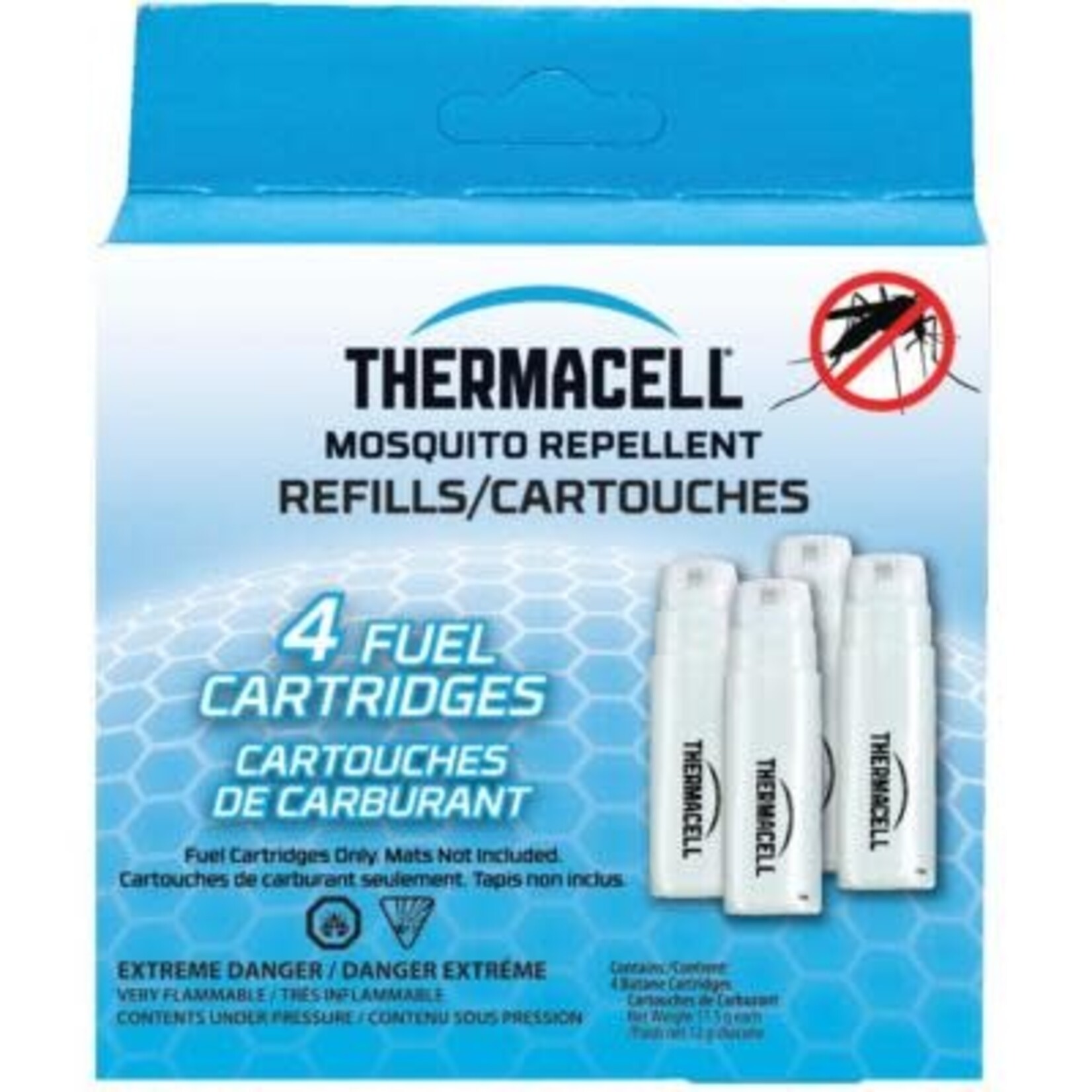 THERMACELL THERM FUEL CARTRIDGE REFILL 4PK