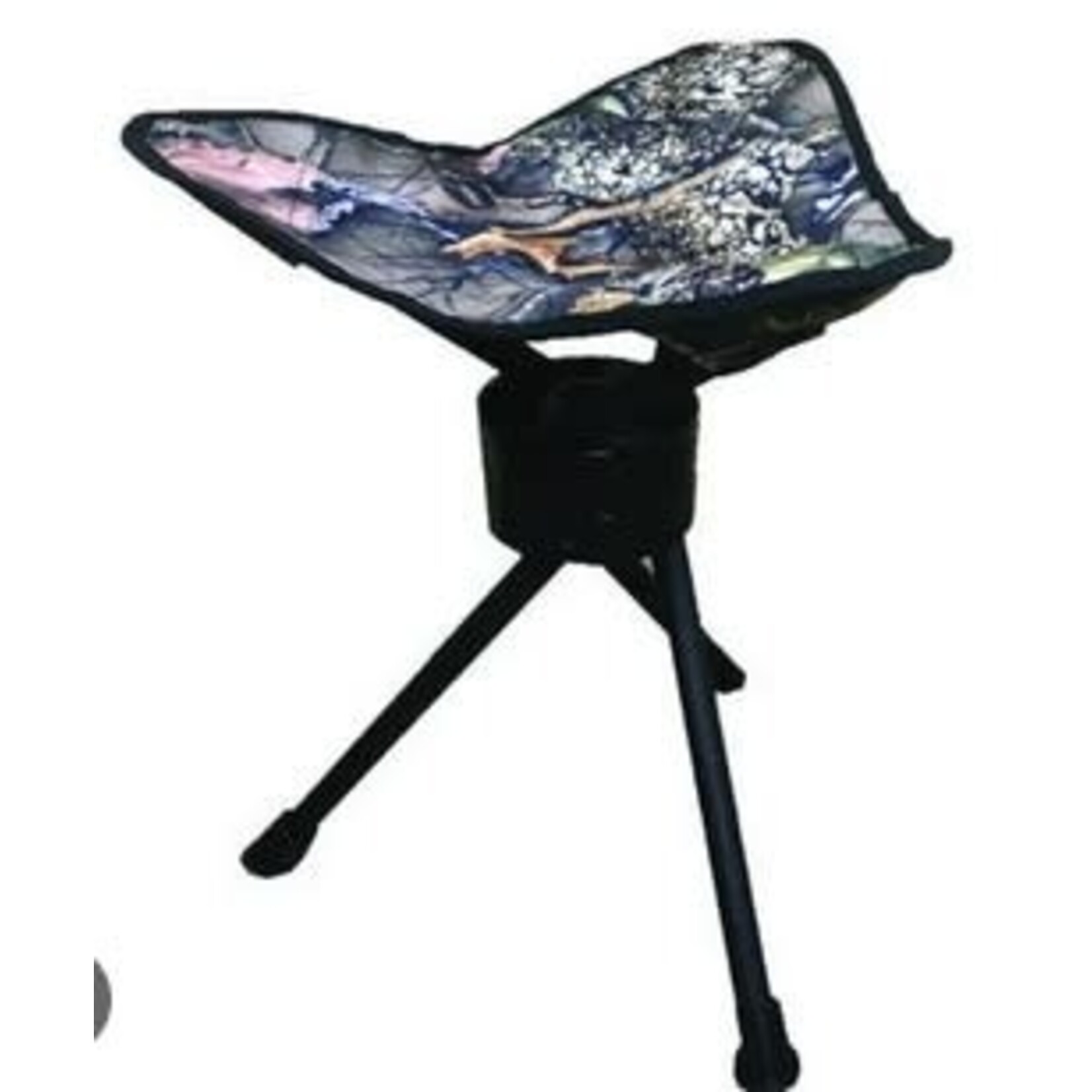 WORLD FAMOUS SPORTS WFS ROUND SWIVEL CAMO STOOL