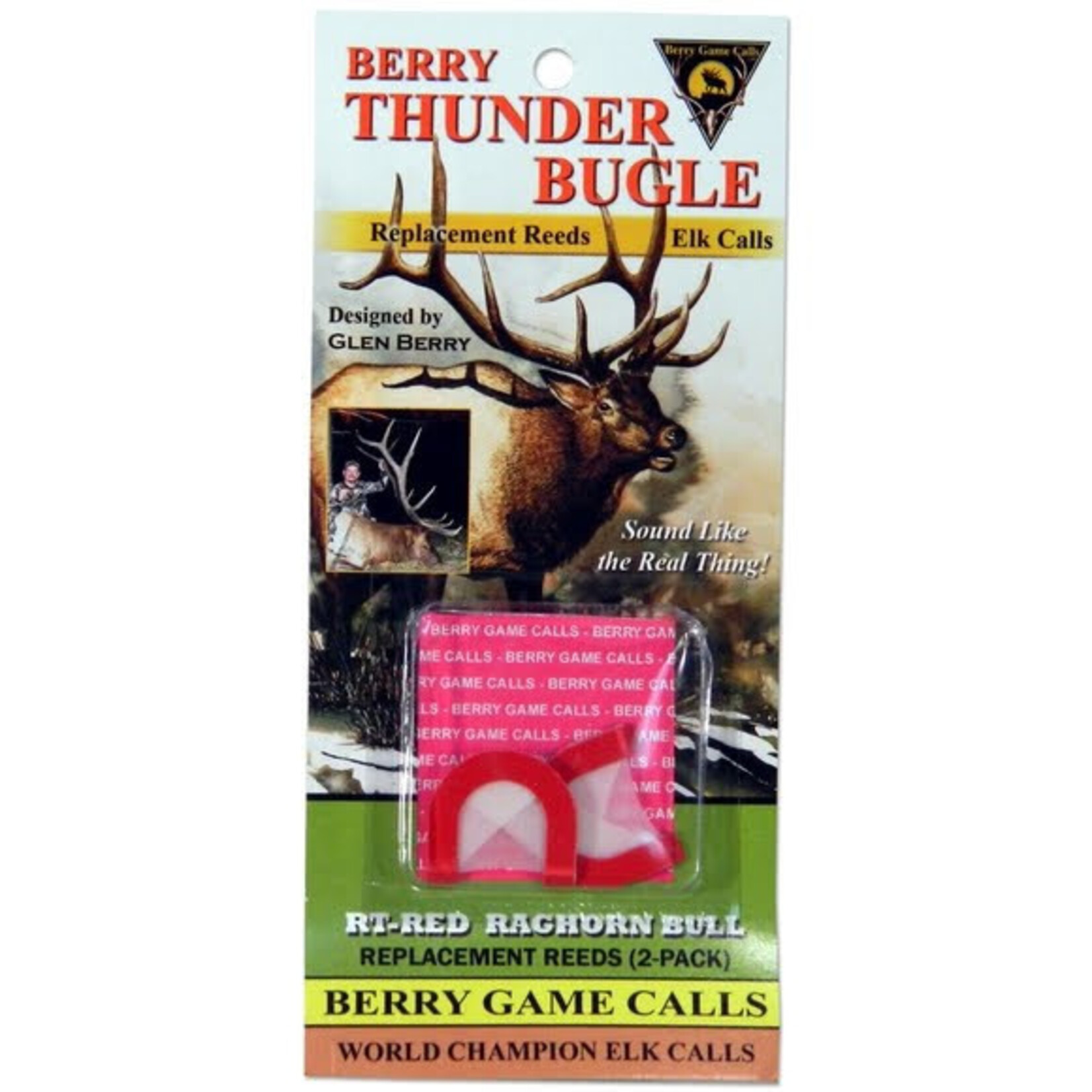 BERRY GAME CALLS BGC THUNDER BUGLE REPLACEMENT REED
