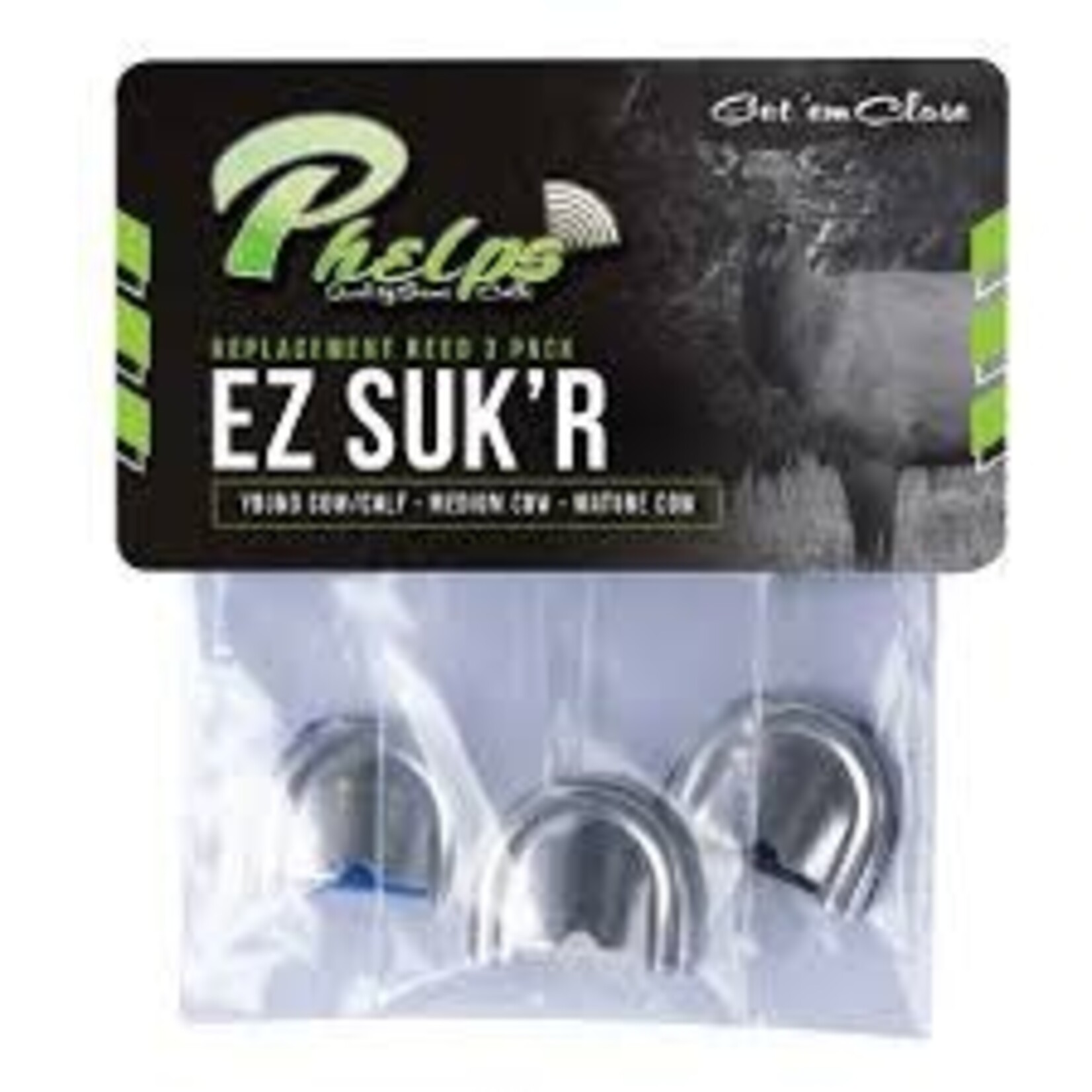 PHELPS PHELPS EZ SUK'R REPLACEMENT REED 2PK