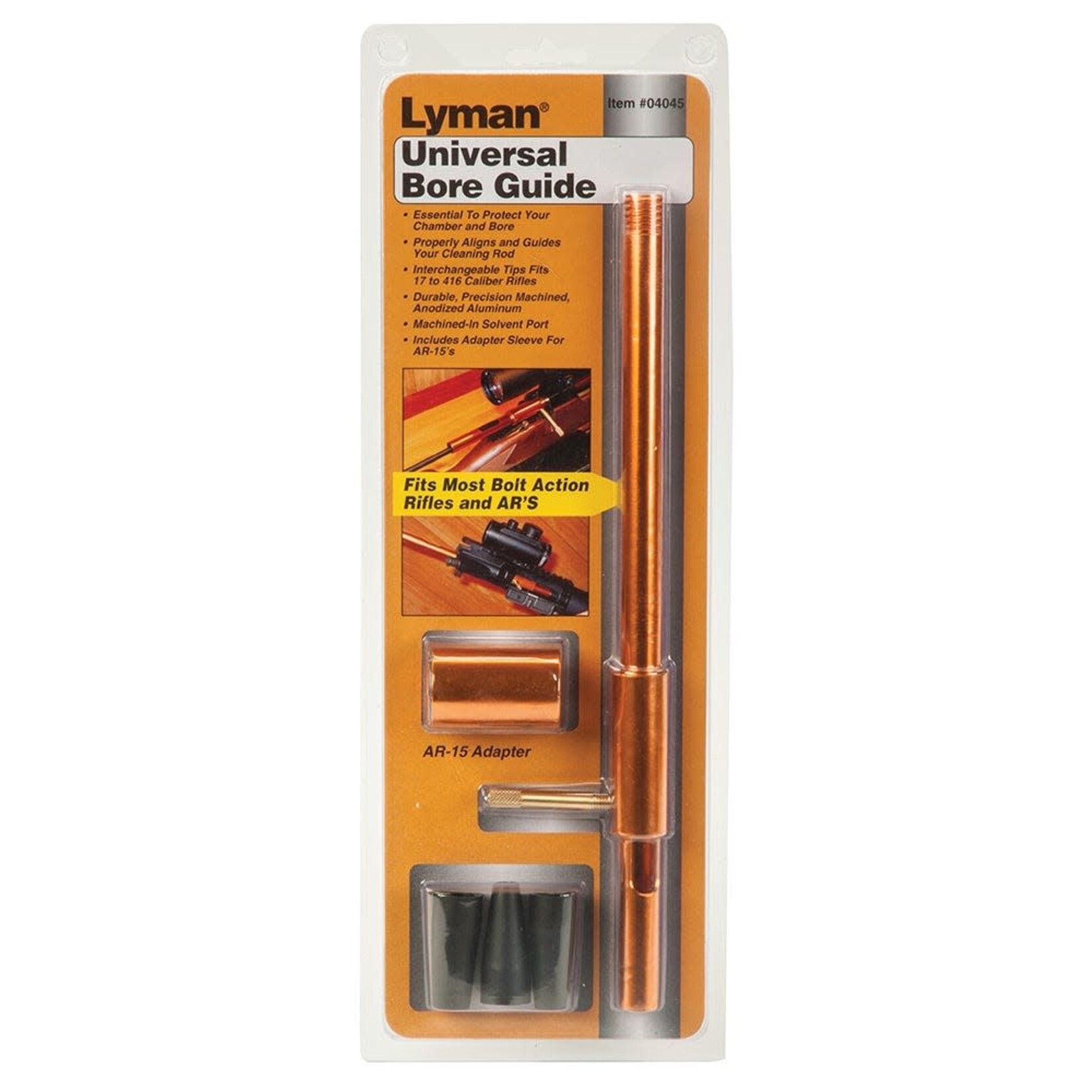 LYMAN LYM UNIVERSAL BORE GUIDE W/ AR-15 ADAPTER
