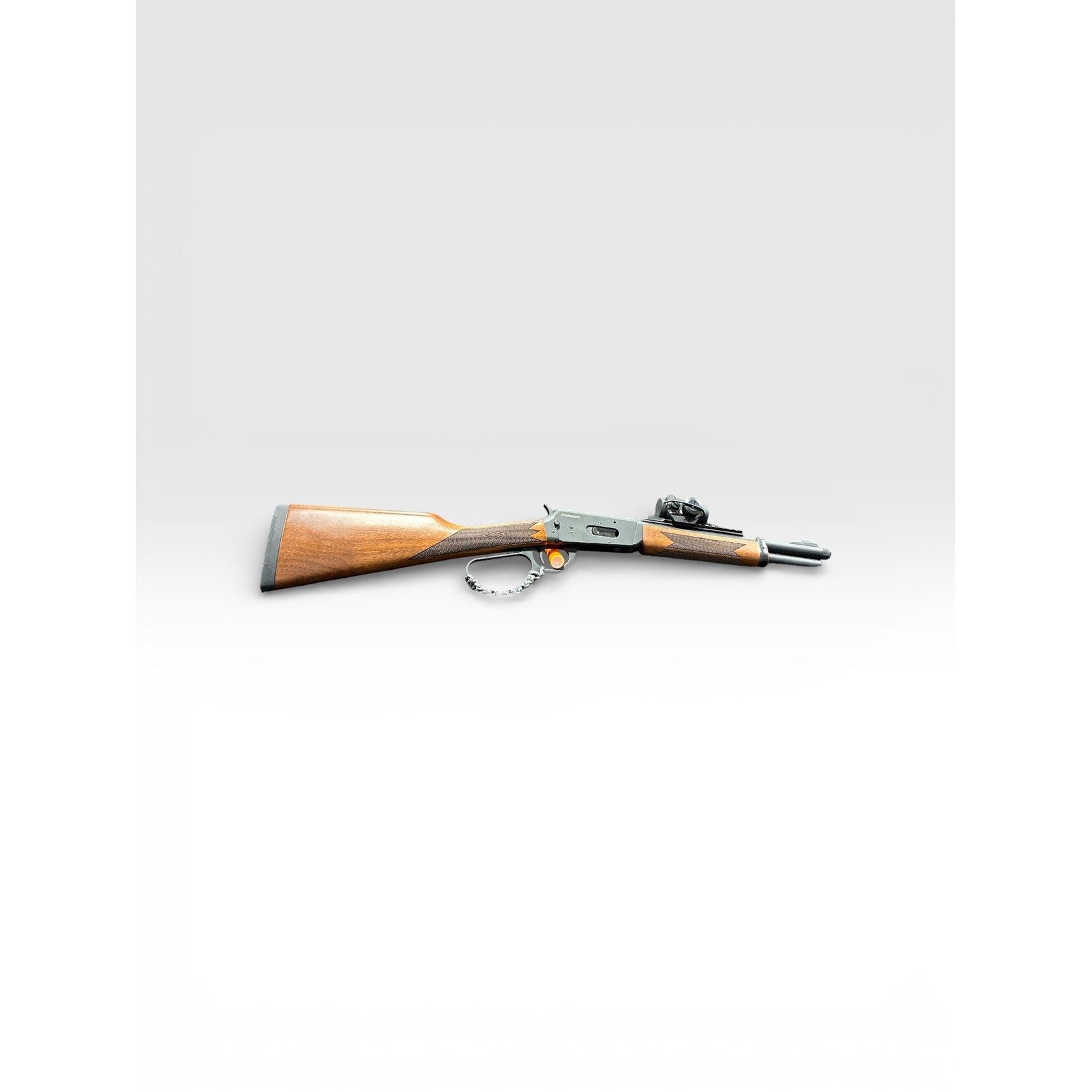 USED MOR PRZ357 357MAG 12" WOOD LEVER ACTION PKG W/ RED DOT