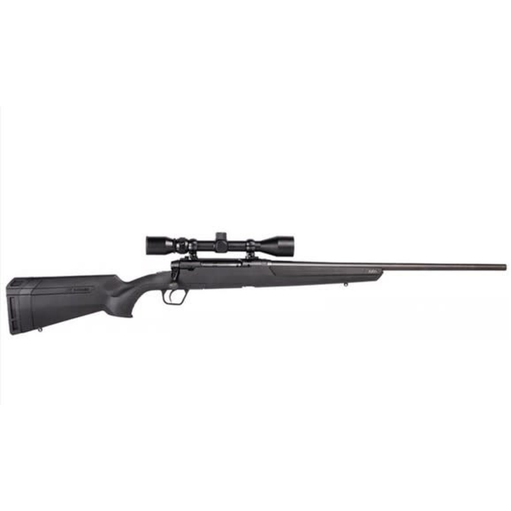 SAVAGE SAV AXIS XP 270WIN BLACK SYN BOLT ACTION PKG W/ WEAVER 3-9X40