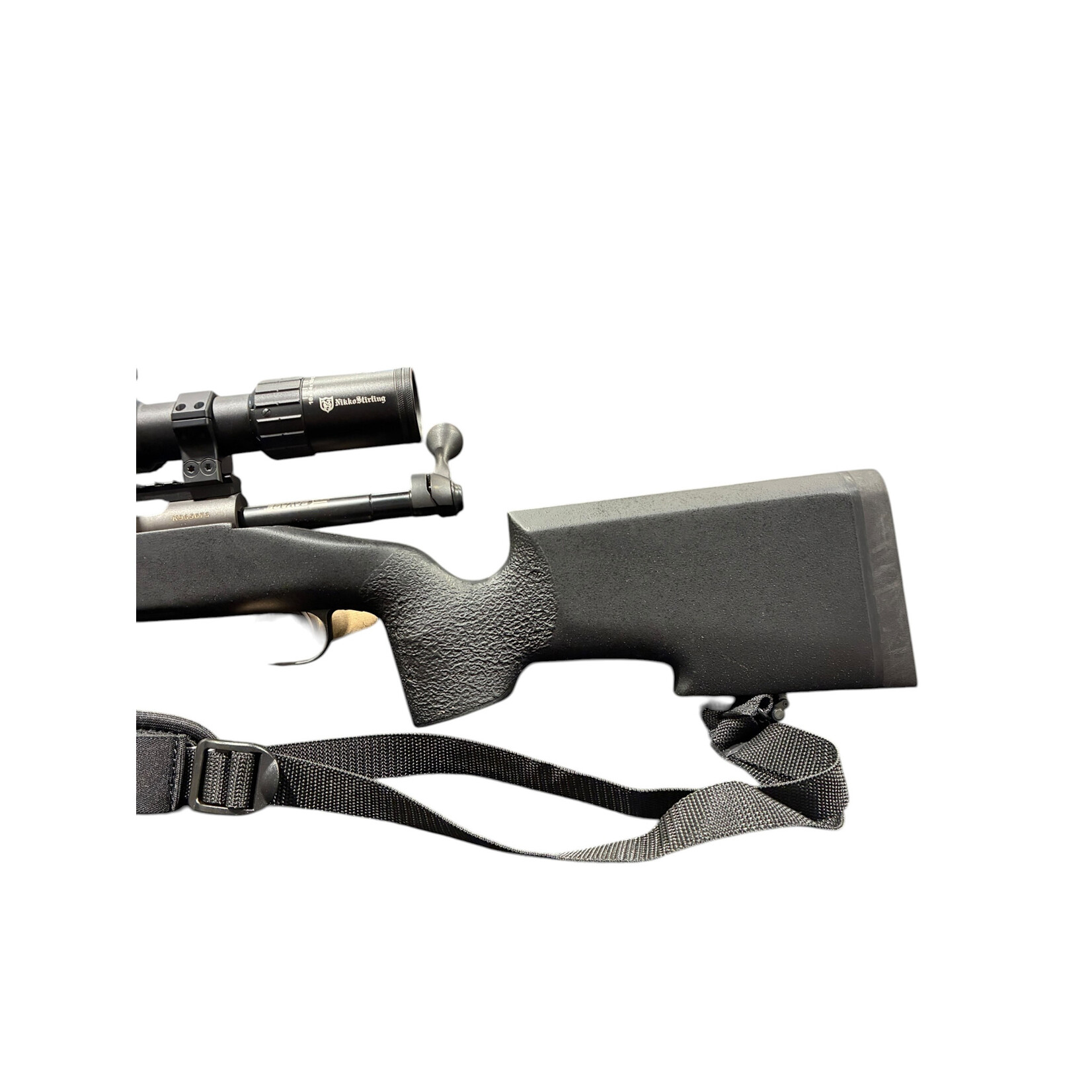 SAVAGE USED SAV 110 TRAIL HUNTER 308WIN BLACK BOLT ACTION PKG W/ NIKKO STERLING 4-16X44