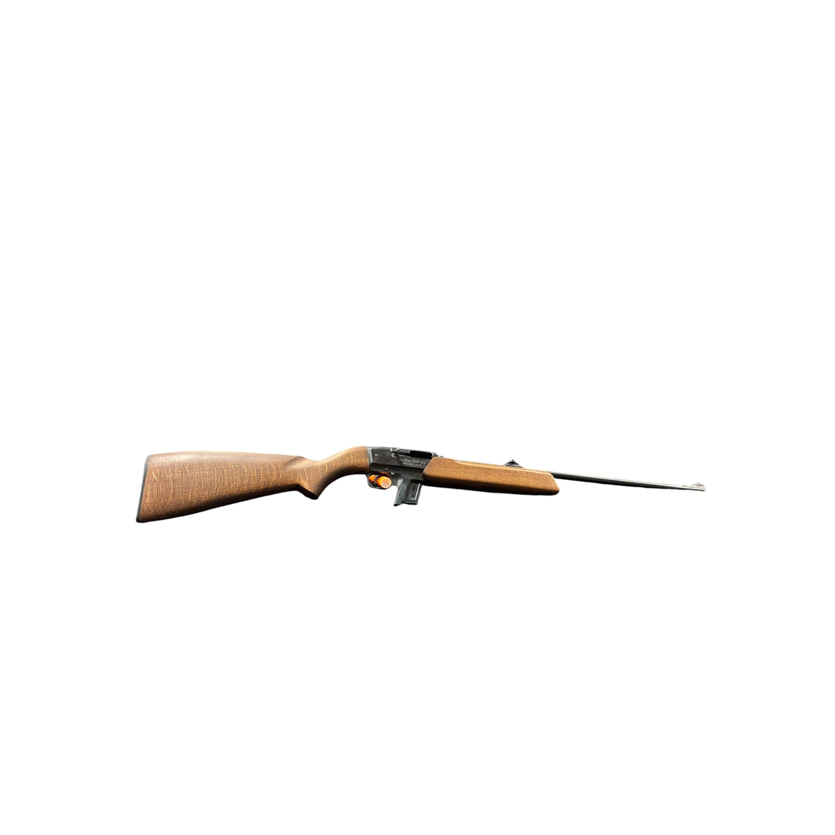USED CZECH BRUNO KMS622, 22LR, WOOD SEMI AUTO, (NOT SAFE TO FIRE, SOLD AS PARTS GUN, SOLD AS IS)