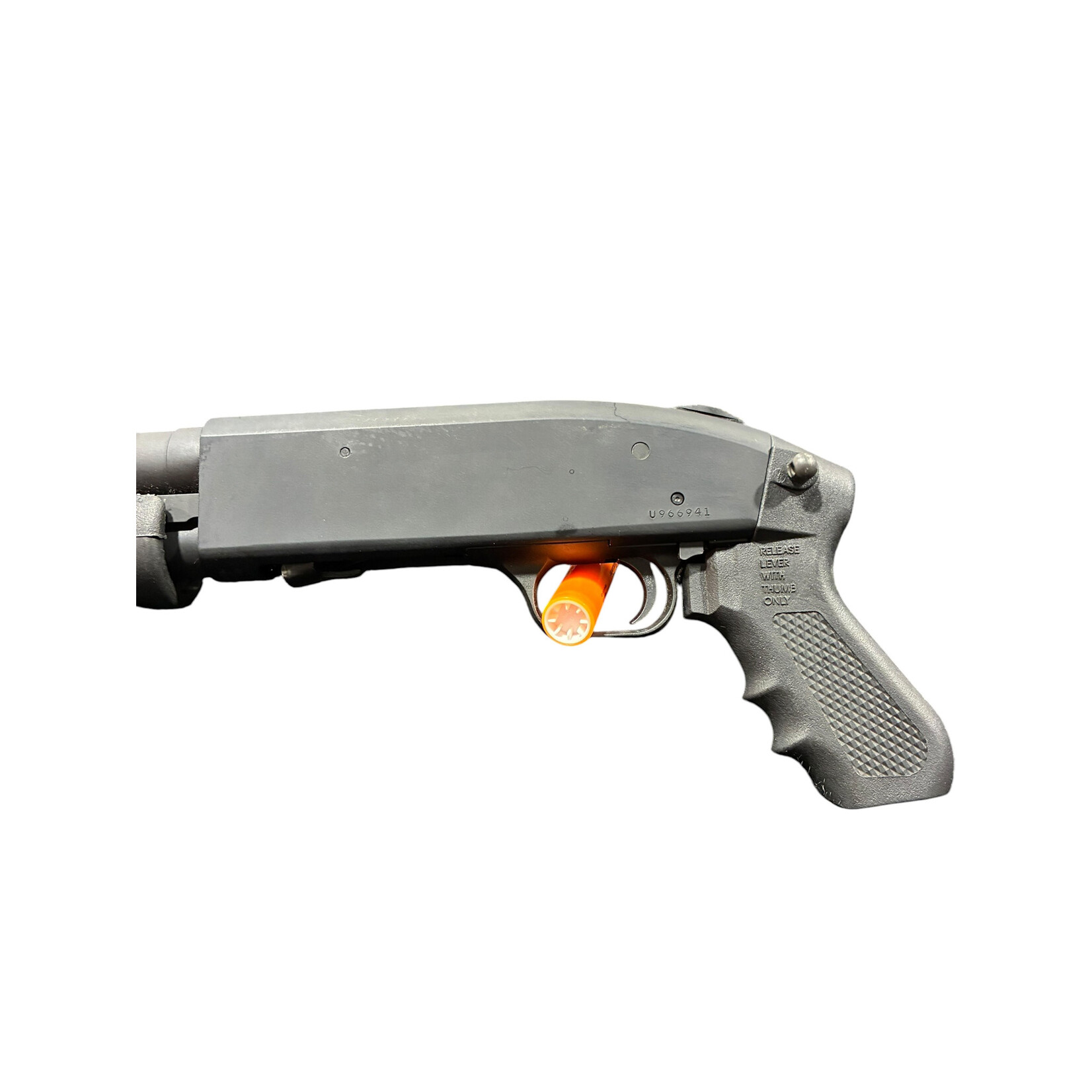 MOSSBERG USED MOSSBERG 500, 12GA, BLACK SYNTHETIC PISTOL GRIP PUMP ACTION