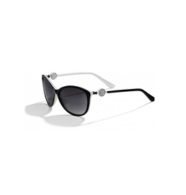 BRIGHTON Ferrara BlackWhite Sunglasses