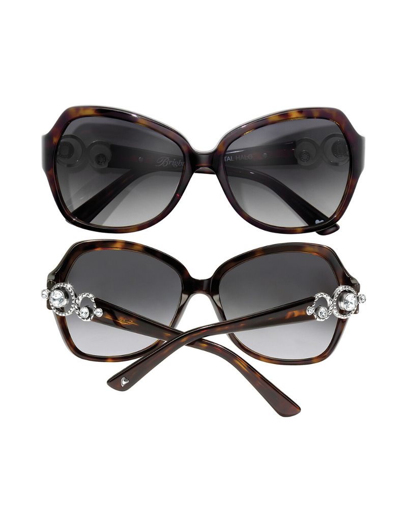 BRIGHTON Crystal Halo Tortoise Sunglasses