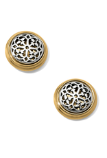 BRIGHTON Ferrara Post Two Tone Earrings