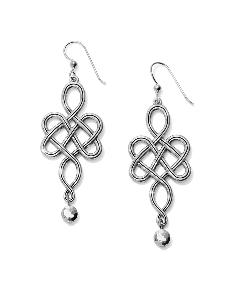 BRIGHTON Interlok Endless Knot French Wire Earrings