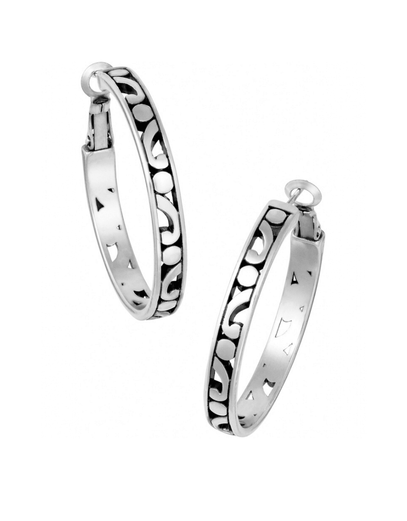 BRIGHTON Contempo Medium Hoop Earrings