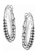 BRIGHTON Pebble Pave Hoop Earrings